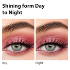 Boobeen 5-Color Eyeshadow Palette, Brown Neutral Tones with Matte Shimmer Glitter Finishes, Long-Lasting Everyday Makeup Palette，Blendable & Pigmented,Travel-Friendly