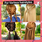 Teenitor Hair Ties,Hair Rubber Bands for Kids Girls Thin Small Hair Elastics,Colors,300pcs