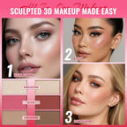 UCANBE Eyeshadow Palette with 15Pcs Brushes Makeup Set, Pigmented 86 Colots Make Up Pallet Gift Sets, Matte Shimmer Metallic Eye Shadow Highlighter Contour Blush Powder Christmas Valebtines Beauty Kit