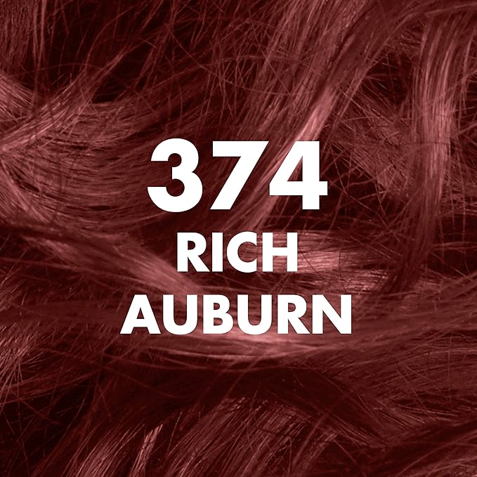 SoftSheen-Carson Dark and Lovely Fade Resist Rich Conditioning Hair Color, Permanent Hair Color, Up To 100 percent Gray Coverage, Brilliant Shine with Argan Oil and Vitamin E, Rich Auburn (Pack of 2)