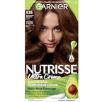 Garnier Hair Color Nutrisse Nourishing Creme, 535 Medium Golden Mahogany Brown (Chocolate Caramel) Permanent Hair Dye, 1 Count (Packaging May Vary)