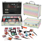 Makeup Kit for Teenager & Women Full Kit, All in One Makeup Set With The Small Cosmetic Train Case, Professional Makeup Kit, Makeup Gift Set for Women Girls (Set A)