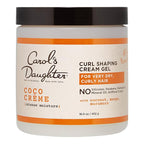 Carol’s Daughter Coco Creme Curl Shaping Cream Gel, with Coconut Oil, Coconut Milk, Hair Gel for Curly Hair , Silicone, Paraben and Mineral Oil Free, For Very Dry Split Ends, 16 Oz