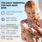 Tallow Sunscreen SPF 50 with Non Nano Zinc Oxide – Natural Mineral Sun Protection with Red Raspberry, Coconut Oil & Vit E – Reef Safe, Non Toxic & Moisturizing Sunblock for Face & Body – 3.4 oz