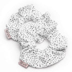 Kitsch Microfiber Hair Towel Scrunchies - Soft and Highly Absorbent Microfiber Scrunchie for Women | Reduces Heat Drying Time | Ideal Gifts for Women - 2pcs (Micro Dot Design)