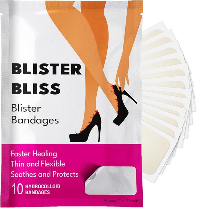 Blister Bliss Bridesmaid Gifts Blister Bandages, Small Gifts for Women, Wedding Day Essentials, Wedding Emergency Kit Essentials, Hydrocolloid Bridal Emergency Kit, Bulk Gifts for Women, FSA Eligible