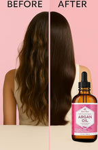 Leven Rose Organic Argan Oil for Hair, Face and Skin - 4 oz 100% Pure Moroccan Cold-Pressed Organic