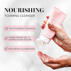 Saturday Skin Face Cleanser Hydrating Foam Cleanser Natural ingredients Anti-aging | Makeup Remover and Face Wash | Fragrance Free Ideal for Sensitive, Dry Skin Korean Skincare
