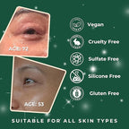 Katz Beauty Revitalizing Eye Gel, 0.5 oz - Hydrating, Brightening & Puffiness-Reducing Eye Cream with Aloe & Cucumber