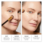 LAURA GELLER NEW YORK Angled Precision Concealer Brush - Professional Makeup Brush