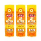 O'Keeffe's Lip Repair SPF 35 Lip Balm - Stick (3 Pack) - Sun-Safe Moisturizer for Extremely Cracked, Dry Lips