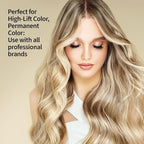 ForPro Expert 30 Volume Crème Developer for Hair Lightening, Gray Coverage & Color Deposit with Extra Lift, 32 Fl Oz