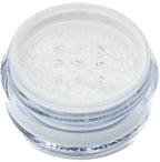 Twinkle White Silver Sparkle Metallic Single Loose Powder Eyeshadow; Vegan, Talc & Paraben Free, No Animal Testing & Cruelty Free