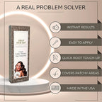 Joan Rivers Great Hair Day Root Touch Up Powder and Hair Color Stick - Root Cover Up Hair Powder and Root Touch Up Stick for Thicker, Fuller Looking Hair (Red)