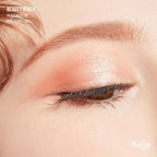 Kaja Beauty Bento Collection - Bouncy Eyeshadow Trio | 16 Peach Madeline | Nude Peach Tone | Vegan, Cruelty free