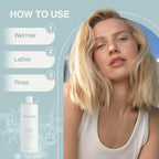 Neuma Neu Volume Shampoo 32 Fl. Oz. Fennel, Ylang Ylang, Patchouli, and Vanilla Scent, Sulfate Free Shampoo