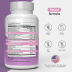 Hair Peak - Hair Growth Supplement - Hair Vitamins to Support Healthy Hair - with Biotin, Collagen, Saw Palmetto Extract, Keratin, Iron, Ionide, Zinc & More - Gluten Free, Dairy Free - 60 Capsules