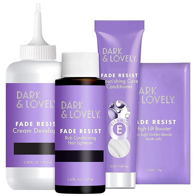 SoftSheen-Carson Dark and Lovely Fade Resist Rich Conditioning Color, Light Golden Blonde 384