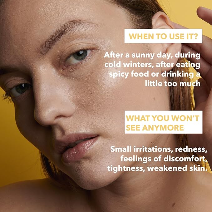 RARE Paris - Trésor Solaire - Soothing Facial Sheet Mask - Soothing & Strengthening - With Vitamin E & Arnica - Multi-Active Serum Formula - Brightening, Firming & Revitalizing - 1 Pack