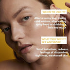 RARE Paris - Trésor Solaire - Soothing Facial Sheet Mask - Soothing & Strengthening - With Vitamin E & Arnica - Multi-Active Serum Formula - Brightening, Firming & Revitalizing - 1 Pack