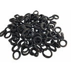 Mini Small Glittering Hair Ties All Hair Types Seamless Glitter Hair Ponies Elastics Ponytail Holders Hair Scrunchies Hair Accessories Baby Girls Kid Children 100 pcs