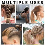 YGDZ Hair Ties for Thick Hair, 150 PCS Hair Elastic 5CM Ponytail Holders No Hair Damage, Rubber Bands for Hair, Elastic Hair Ties, Christmas Stuffers Xmas Gift Hair Accessories for Women, Men, Girls