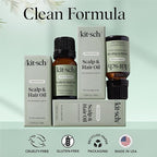 Kitsch Rosemary Oil for Hair Growth – Hair Oil with Biotin, Castor & Jojoba – Pre-Wash Scalp oil for Hair Care – Lavender Scent – 10mL | Ideal Gifts for Women