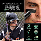 Green Lip Stick, Eye Black Lipsticks for For Ghost Skeleton Halloween Costume Cosplay (Green)