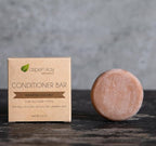 Coconut & Argan Oil Conditioner Bar, Deep Moisturizing for Dry Damaged Hair. Hydrating & Nourishing Solid Conditioner for Curly, Coily & Color Treated Hair, Vegan & Sulfate free, USA Made. 2.3 oz.
