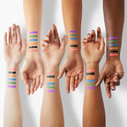 Liquid Eyeliner - Hypoallergenic Eyeliner with Fine Brush Tip, Long-Lasting Waterproof Eye Liner - Cruelty-Free, Vegan, Hypoallergenic, Gluten-Free, Smooth Liquid Eye Liner - 6 Shades Gift Set