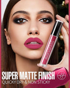 Bright Red Lipstick Long Lasting Lipsticks for Women Smudgeproof Transferproof Cruelty Free Lip Makeup, 903 Don't Stop