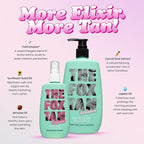 The Fox Tan Upsize Me Bundle, For Darker & Faster Tans, Creates Flawless, Long-Lasting Tan Skin, Vegan & Cruelty Free, 120mL + 300mL (2 Products)