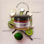 Carol's Daughter Black Vanilla Moisture and Hold Jelly, Hair Gel For Dry Hair with Shea Butter, Jojoba and Vanilla, 12 Fl Oz