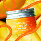 Farmacy Peptide Lip Smoothie - Hydrating Lip Balm with Vitamin C to Visibly Plump & Smooth Lines - Nourishing Treatment with a High-Gloss Finish - Mango (10g)