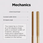 [K-Beauty] Neogen Dermalogy Extra Volume Curl Metal Mascara 0.20 oz | Lash Telescopic Lift Mascara Black Volume and Length Refillable (Volume, Brown)