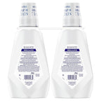 Crest Mouthwash/Mouth Rinse, 3D White Brilliance Whitening, Alcohol Free, Clean Mint, 2x1L (33.8 fl oz)