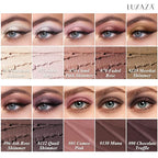 10PCS Eyeshadow Stick,Shimmer And Matte Brown Metallic Cream Eyeshadow Pencil Crayon with Smudge-proof & Waterproof, Eye Brightener Stick, Ideal Gift for Women - Ash Rose