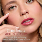 Cote Beauty's Mulberry Peptide Lip Shine, Ultra Hydrating & Long-Lasting Mauve Plumping Lip Gloss for Women with Hyaluronic Acid, Shea Butter & Jojoba Oil, Vegan & Cruelty-Free, 0.12 Fl Oz