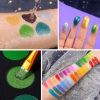 UCANBE 86 Colors Nude Eyeshadow Palette with 15pcs Makeup Brushes Set, Matte Glitter Long Lasting Highly Pigmented Waterproof Colorful Eye Shadow Contour Blush Powder Highlighter All in One