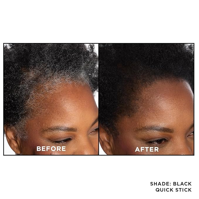 EVERPRO Gray Away Root Touchup Quick Stick, Black, 0.1 Oz