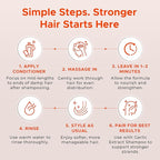 Nora Ross Garlic Extract Strengthening Conditioner with Sesame Seed Oil – Natural Deep Hair Conditioner for Women and Men with Dry, Damaged, Thinning Hair – Hydrating Paraben-Free Treatment – 32oz