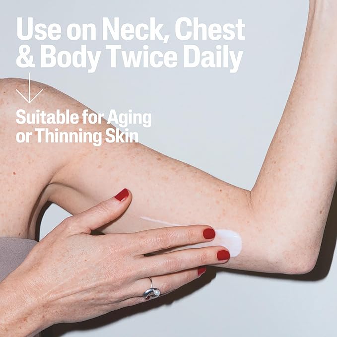 Cetaphil Skin Activator Hydrating & Firming Body Cream 12oz, Mandelic Acid (AHA) and Centella Asiatica (CICA) Cream, Hydrates and Firms Aging Skin, Anti-Aging Skincare, 12 oz