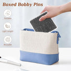 Bobby Pins - 360 Pcs, 2 Inch Premium, Secure Hold, Black Bobby Pins for Kids, Girls & Women