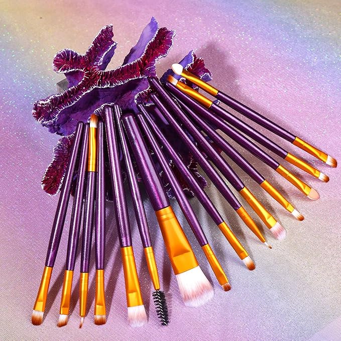 UCANBE Makeup Eyeshadow Palette + 15Pcs Brush Set, Pigmented 86 Colors Make Up Pallet with Brushes, Matte Shimmer Glitter Palettes Valentine's Day Gift, Eye Shadow Highlighter Contour Blush Beauty Kit