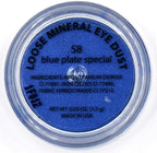 Blue Plate Special Metallic Deep Royal Navy Purple Single Loose Powder Eyeshadow; Vegan, Talc & Paraben Free