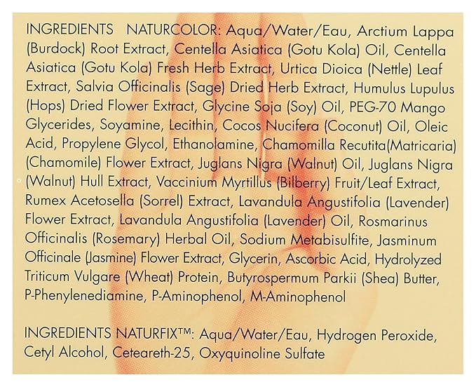 naturcolor Haircolor - Turmeric Blonde Hair Dye, 4 Fl Oz (7R)