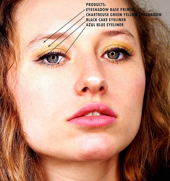 Matte Chocolate Truffle Brown Cake Eyeliner & Pressed Eyeshadow, Water Activated Powder; Gluten & Cruelty Free