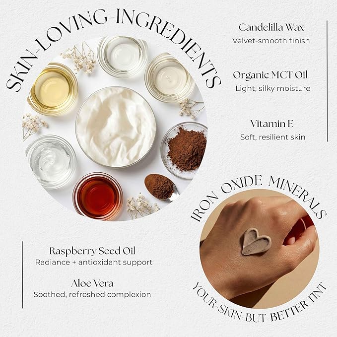 Tinted Beef Tallow Sun Balm - Reef Safe Mineral Formula with Non-Nano Zinc Oxide. Non-Toxic, Fragrance-Free, Organic Tallow Sunblock for Face & Body, Non-Greasy & Chemical-Free