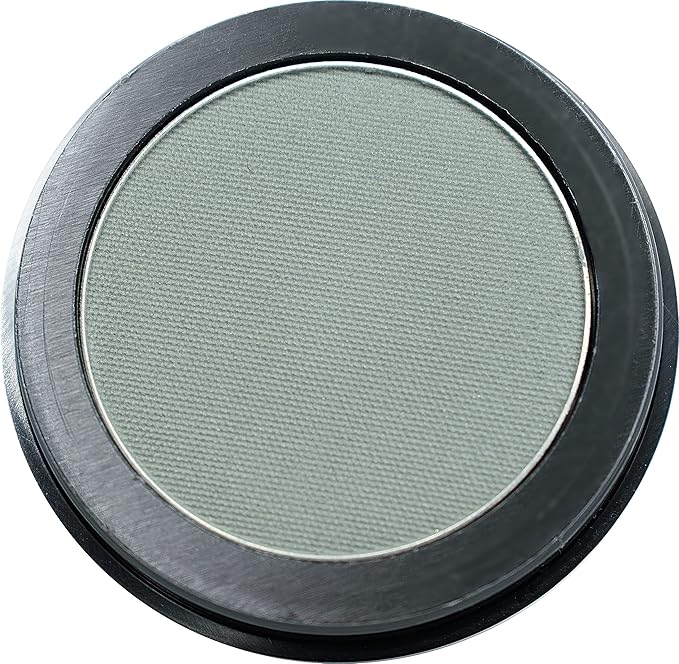 Khaki Grey Dark Green Sage Thyme Forest Fern Matte Opaque Pressed Powder Single Vegan Eyeshadow; Talc, Paraben & Cruelty Free