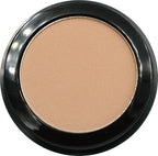 Amaretto Matte Light Brown Beige Peach Pressed Powder Single Vegan Eyeshadow; Talc, Paraben & Cruelty Free